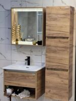 Kupatilski ormarić konzonlni sa lavaboom NORD CRAFT