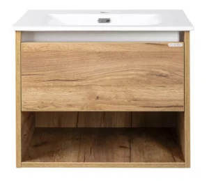 Kupatilski ormarić konzonlni sa lavaboom NORD CRAFT 600