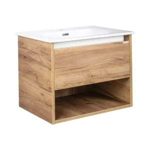 Kupatilski ormarić konzonlni sa lavaboom NORD CRAFT 600