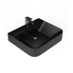 Lavabo ALLECRA MAT CRNI