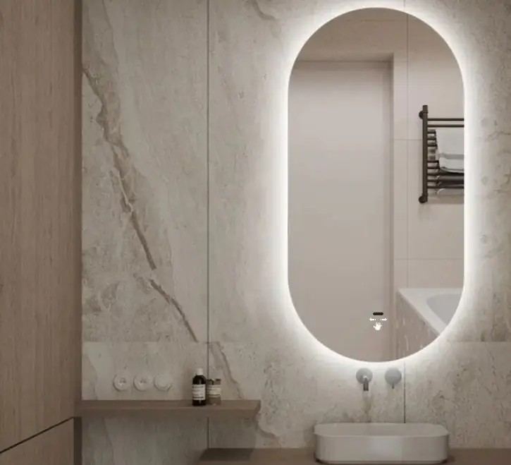 Ogledalo AURA 50 PINO (50x90)