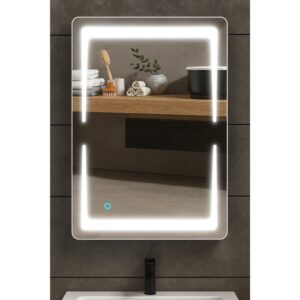 Ogledalo AURA 60 NORD (60x80) univerzalno (Vertikalno ili Horizontalno)