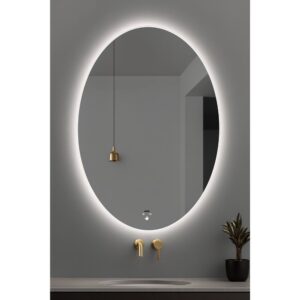 Ogledalo AURA 60 PINO (60x80) Elipsa