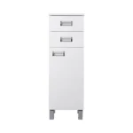 Poluvertikala ormarić za kupatilo S sa dve fioke i policom