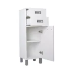 Poluvertikala ormarić za kupatilo S sa dve fioke i policom