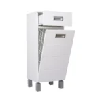 Poluvertikala ormarić za kupatilo S sa jednom fiokom i korpom za veš