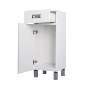 Poluvertikala ormarić za kupatilo S sa jednom fiokom i policom