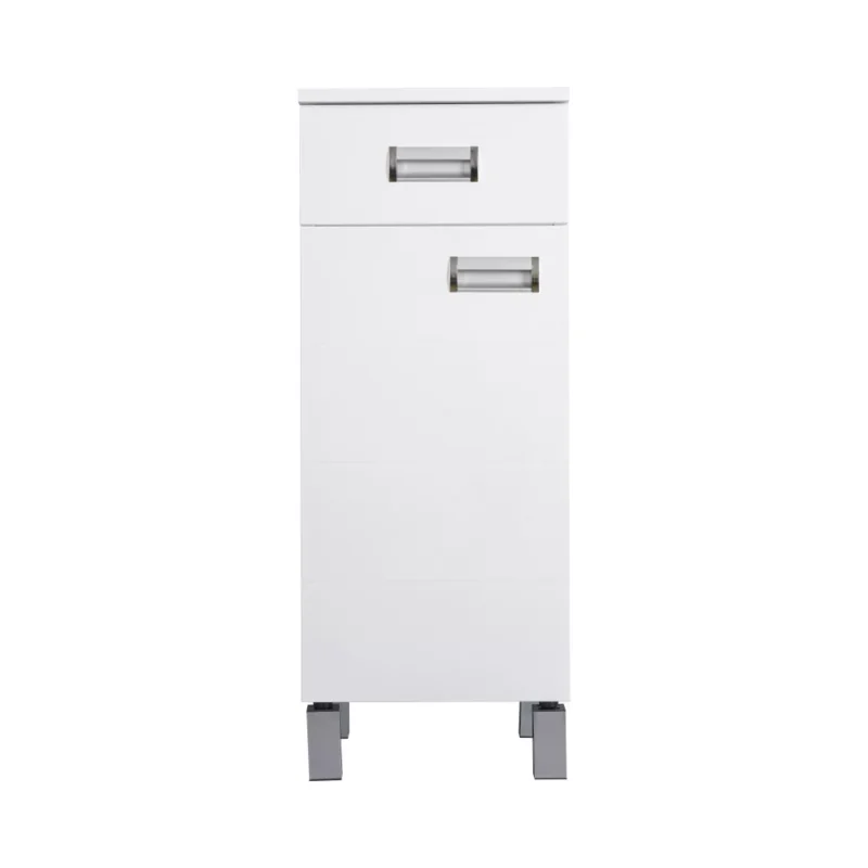 Poluvertikala ormarić za kupatilo S sa jednom fiokom i policom