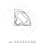 Kada za kupatilo LAGUNA - Slika 4