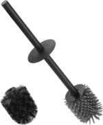 Četka za wc CRNA MAT OKRUGLA
