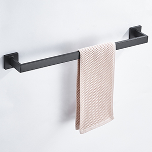 Držač peškira šipka MAT CRNI