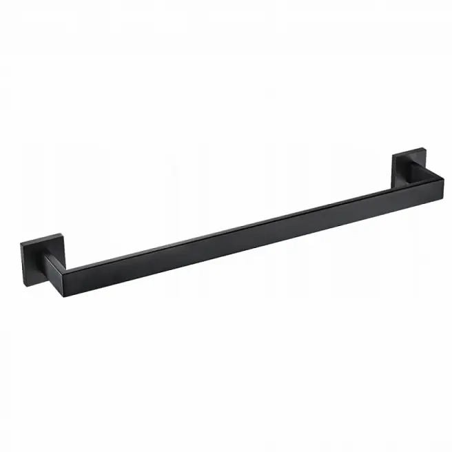 Držač peškira šipka MAT CRNI