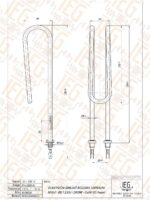 Grejač komplet za bojler NIKLOVANI 13EGB320