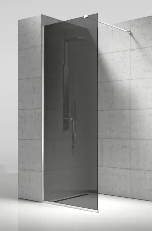 Tuš paravan WALK IN FUME (zatamljeno staklo)