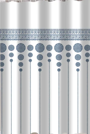 Zavesa za kupatilo BLUE AND WHITE