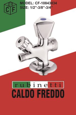 Ek ventil 1/2' x 3/8' x 3/4' sa priključkom za veš mašinu CF-10843834