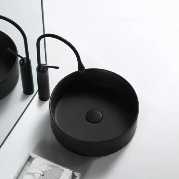 Lavabo SIMPLE 8 MAT MAT CRNI