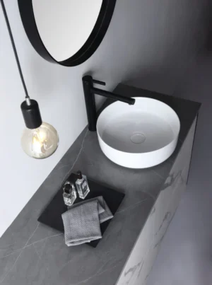 Lavabo SIMPLE 8 SJAJ BELI