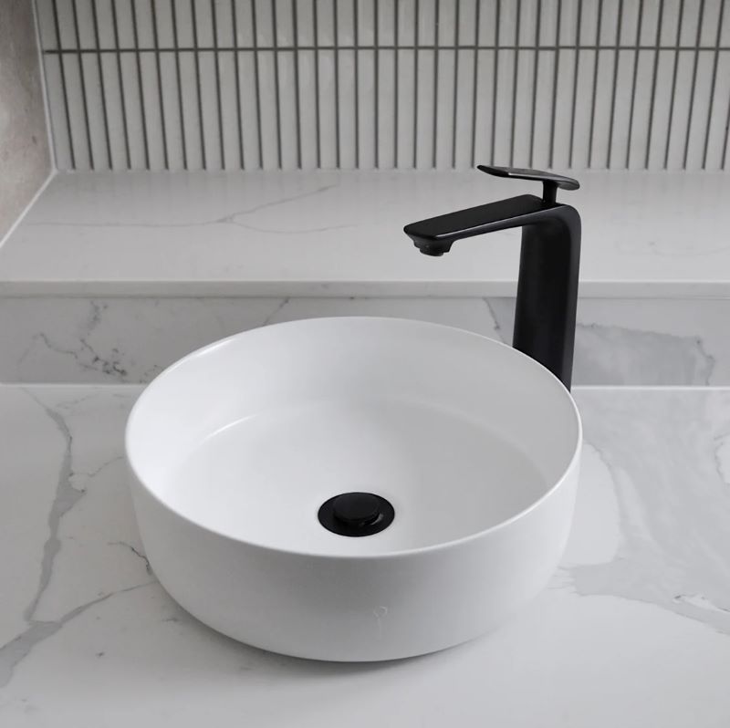 Lavabo SIMPLE 8 SJAJ BELI