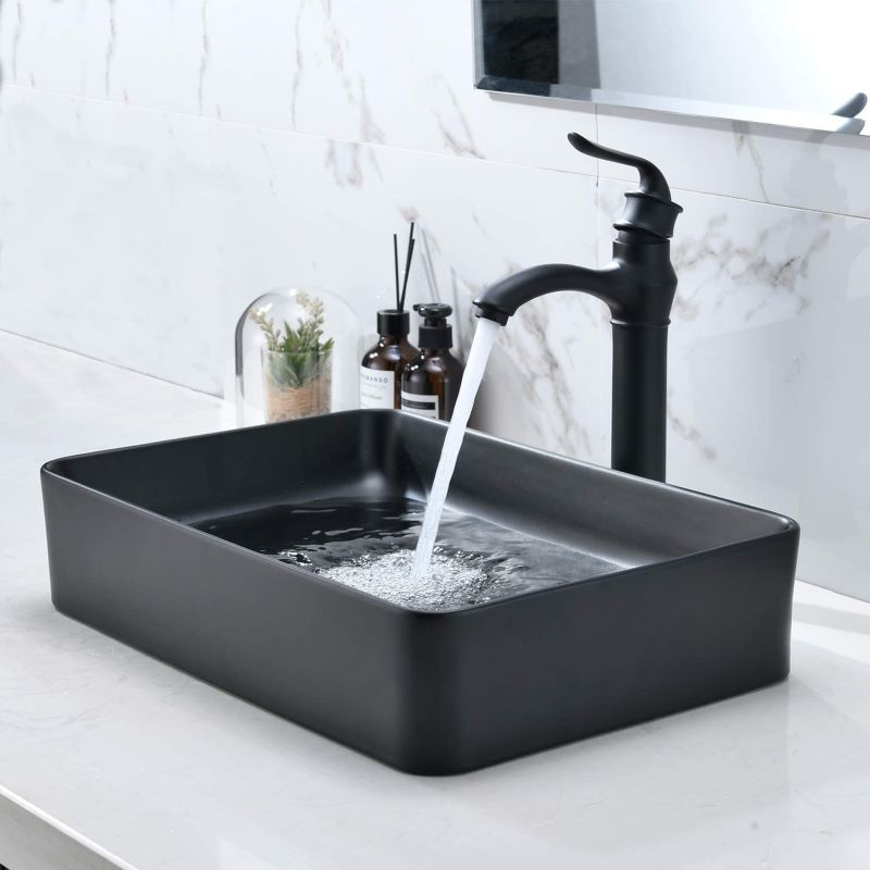 Lavabo SLIM 2 MAT CRNI