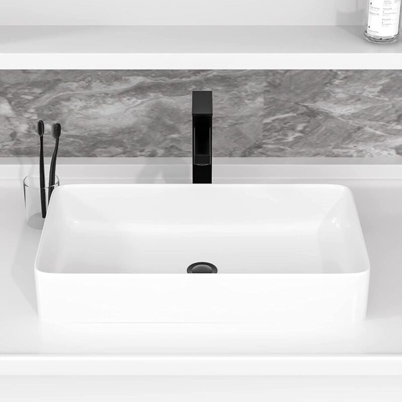 Lavabo SLIM 2 MAT BELI