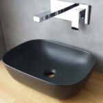 Lavabo SMILE 3 MAT CRNI