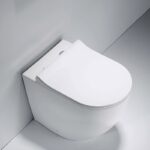 Podna-Konzolna šolja OVAL-54cm (Rimless) komplet sa daskom