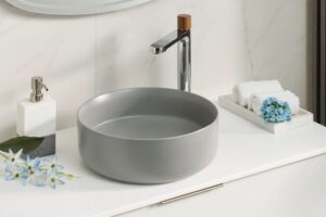 Lavabo SIMPLE 8 MAT SVETLO SIVI