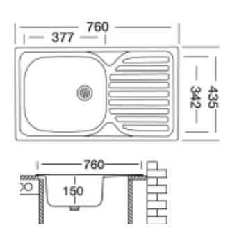 Sudopera N-240 3 43,5x76cm