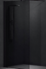 Tuš paravan WALK IN 90 x 200cm 8mm CRNI MATT profil
