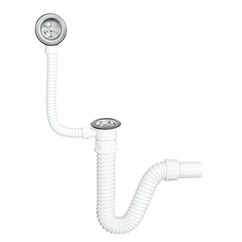 V&G FLEKSIBILNI SIFON ZA KADU (odliv-preliv) S03003