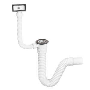 V&G FLEKSIBILNI SIFON ZA SUDOPERU 1/1 sa prelivom S03006