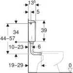 Vodokotlić AP110 GEBERIT