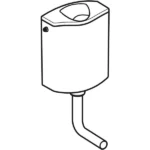 Vodokotlić AP116 GEBERIT