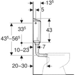 Vodokotlić AP116 GEBERIT