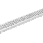 Kanalica komplet sa rešetkom PP 100x60x500