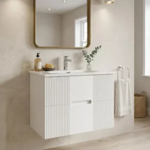 Kupatilski ormarić konzonlni sa lavaboom MODENA 60