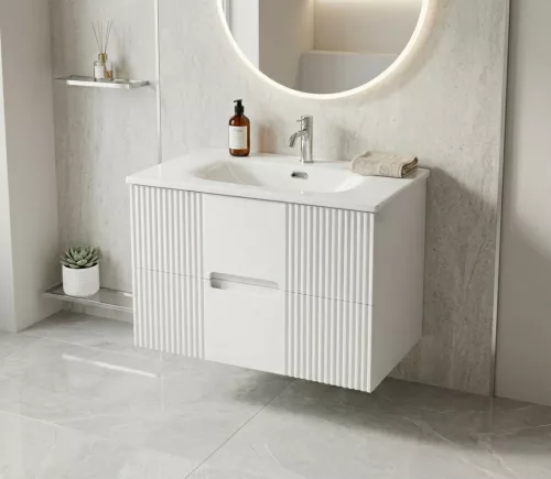 Kupatilski ormarić konzonlni sa lavaboom MODENA 75